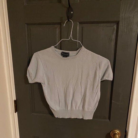 Tops - XS Light Blue Duemila Short Sleeve Shirt